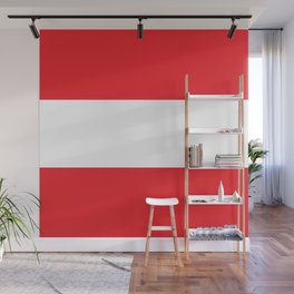 Austria Flag Print Austria Country Pride Patriotic Wall Mural