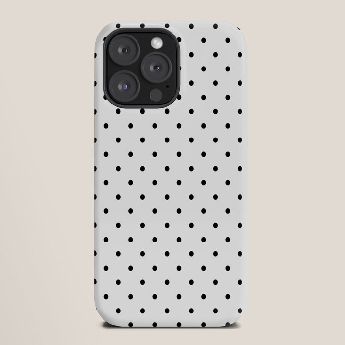 Small Black Polka dots Background