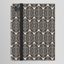 Neutral Psychedelic Plant Drawing iPad Folio Case