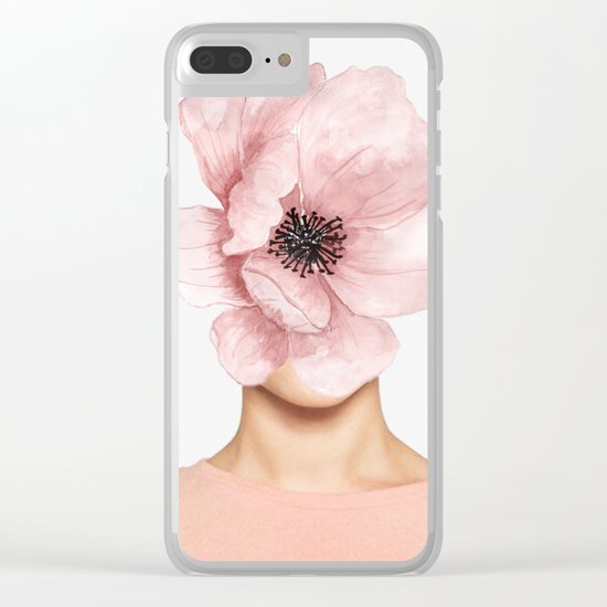 flower Clear iPhone Case