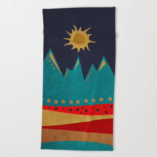 Textures/Abstract 126 Beach Towel