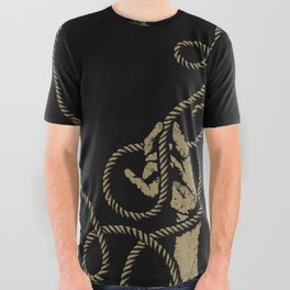 SNAKE CHARMER All Over Graphic Tee