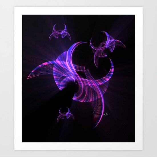 In Flight 2 of 5 Series Art Print