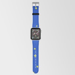 Starry Skies (Drawing of yellow stars on dark blue)  Apple Watch Band