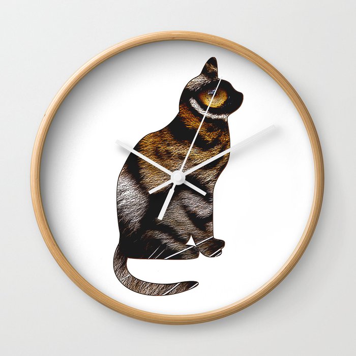 THE TIGER WITHIN Wall Clock