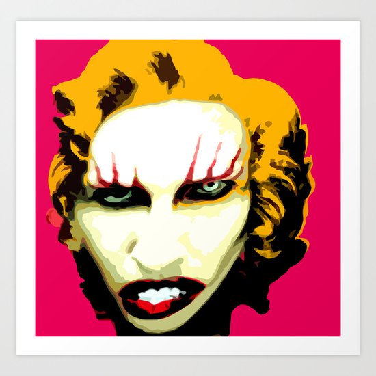 Monroe Manson Art Print