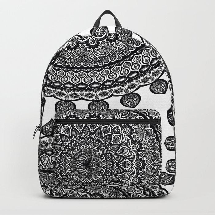 Mandala Black&White Backpack