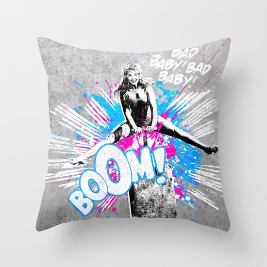 Girl Power Throw Pillow