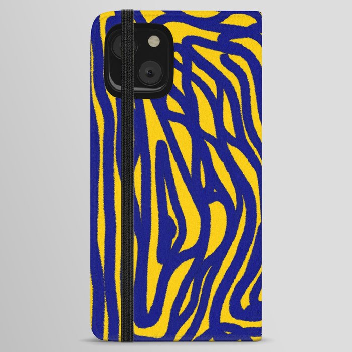 Minimal Painting. Contemporary Art.  iPhone Wallet Case