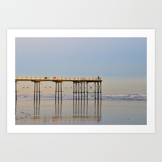 Saltburn by the Sea Art Print
