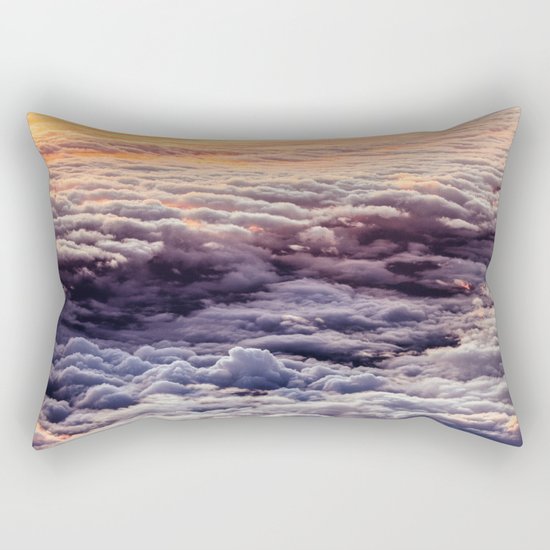Above the Clouds Rectangular Pillow