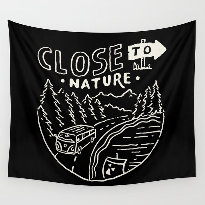 Close to Nature Wall Tapestry