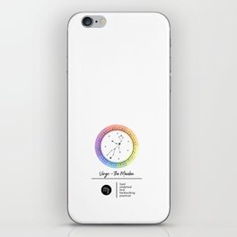 Virgo Zodiac | Color Wheel iPhone Skin