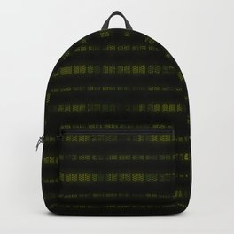Lime Dna Data Code Backpack