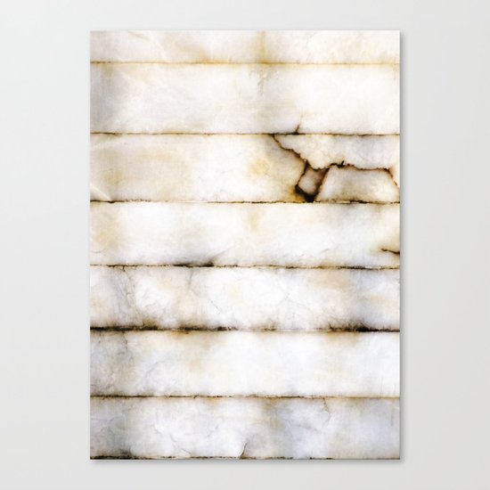 Weathered Alabaster Canvas Print
