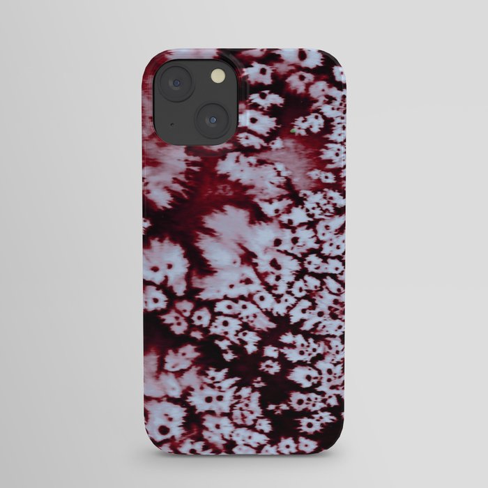 Red Space iPhone Case