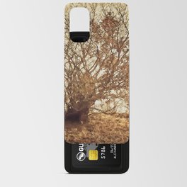 Gethsemane Garden under fiery sky Android Card Case