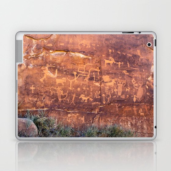 Ancient Rock Art Panel 0619 - Utah Laptop & iPad Skin