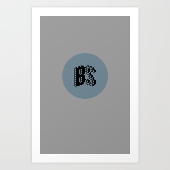 BS Logo Art Print