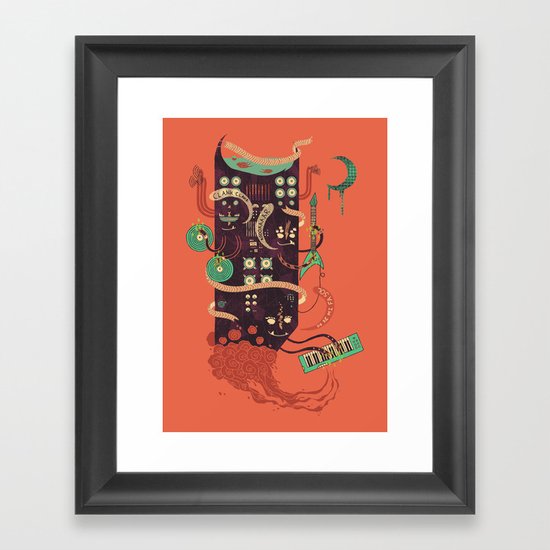 Power Trio Framed Art Print