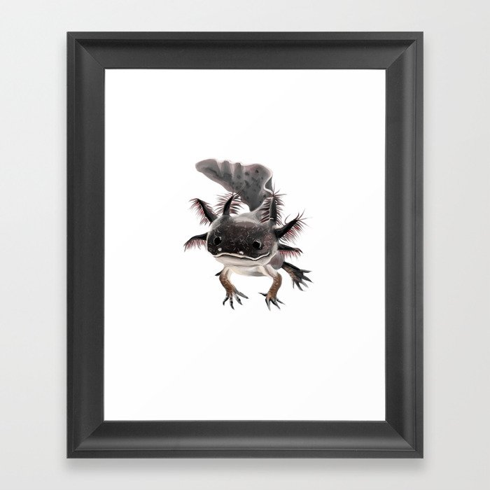 Axolotl Framed Art Print