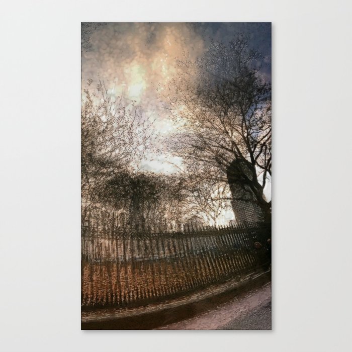 Vessey Street Sunset Canvas Print