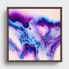 Purple Daze Framed Canvas