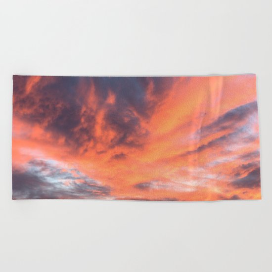 Phoenix Reborn Beach Towel