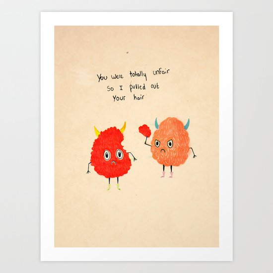 Unfair Art Print