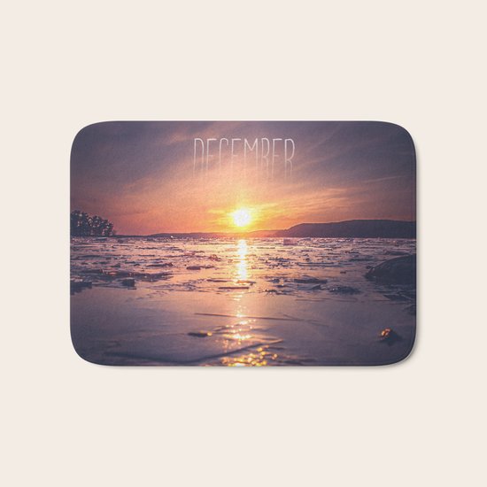 December Bath Mat