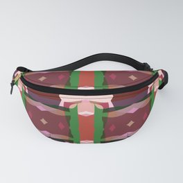Geometric Abstract Wrapping Christmas Gift Fanny Pack | Gift, Artsy, Pattern, Wrappingpaper, Interiors, Illustration, Wrapping, Ribbon, Geometric, Paper 