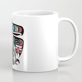 Haida Tlingit Native Raven Totem Coffee Mug