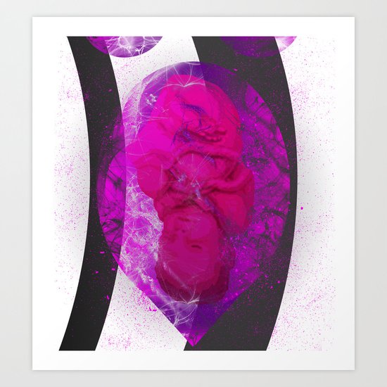 admiration womb Art Print