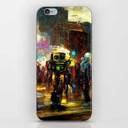 Robo-City iPhone Skin