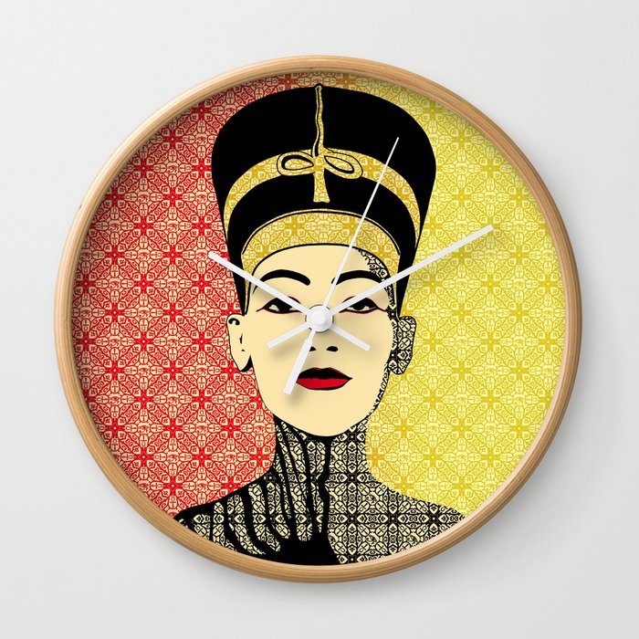 Nefertiti Wall Clock