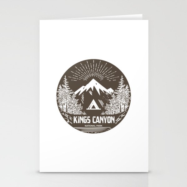Kings Canyon National Park Stationery Cards