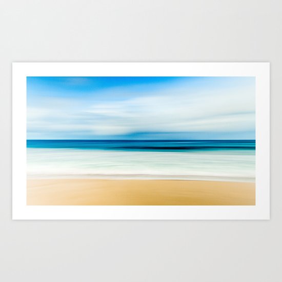 Pastel Ocean mood Art Print