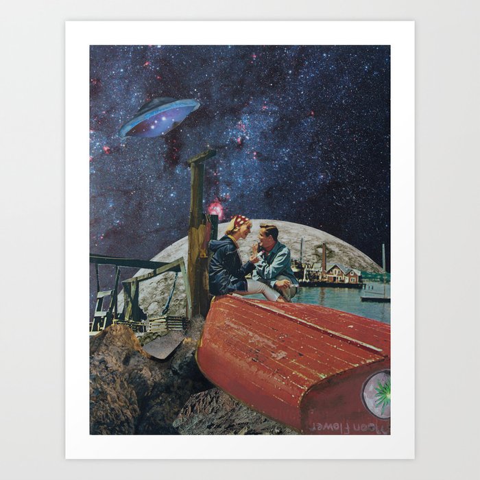 The Brightest Star In The Universe Art Print