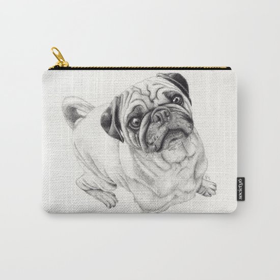 Seymour the Pug Carry-All Pouch
