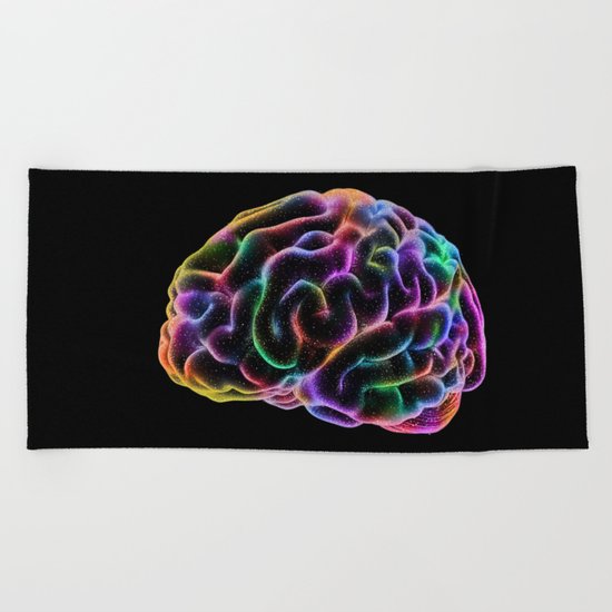 COSMIC CONSCIOUSNESS Beach Towel