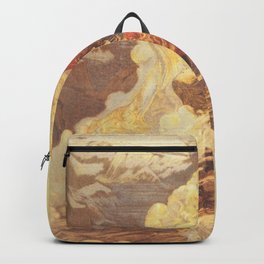 Le destin, 1894 - Carlos Schwabe Backpack