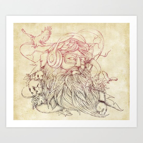 Listen to your soul Art Print