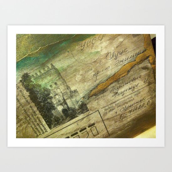 Was it That Long Ago? Art Print