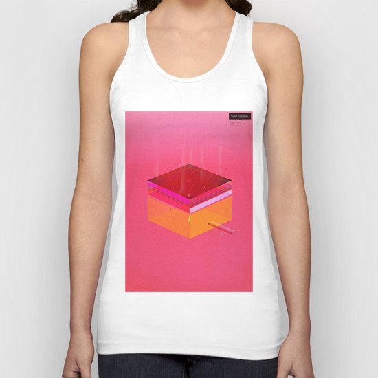 Toast: Facebook Shapes & Statuses Unisex Tank Top