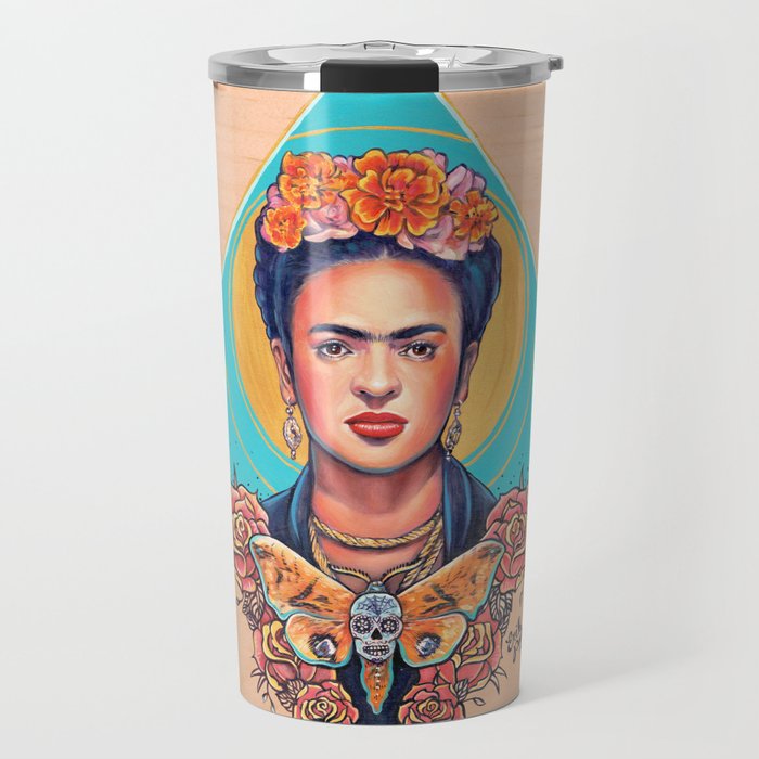 Viva La Frida Travel Mug