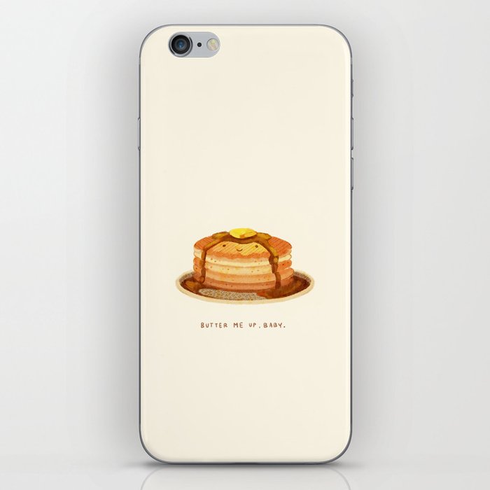 Butter me up, baby! iPhone Skin