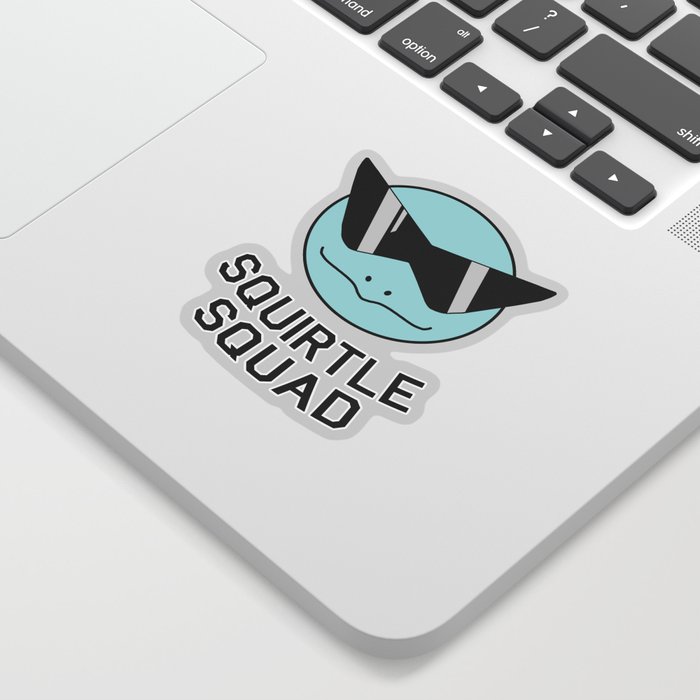 Squirtly Squad Sticker by SmirkLabs | Society6