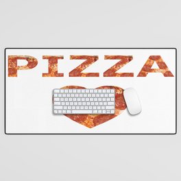 Pizza Love  Desk Mat
