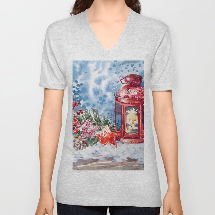 Waiting for miracles V Neck T Shirt