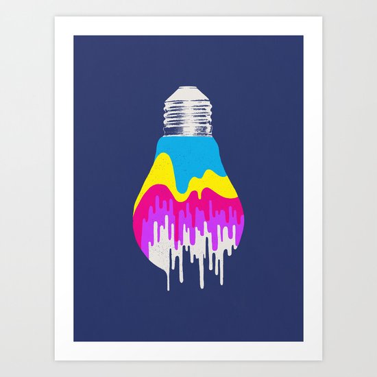 Colors of Light Art Print